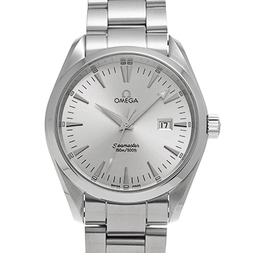オメガ シーマスター アクアテラ クォーツ 2517.30 シルバー メンズ 時計 【中古】【wristwatch】