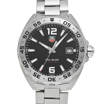 タグ ホイヤー フォーミュラ1 クォーツ WAZ1112.BA0875 ブラック メンズ 時計 【中古】【wristwatch】