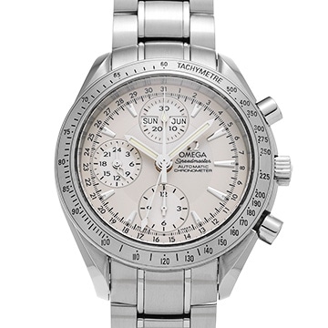 オメガ スピードマスター トリプルカレンダー 3221.30 シルバー メンズ 時計 【中古】【wristwatch】