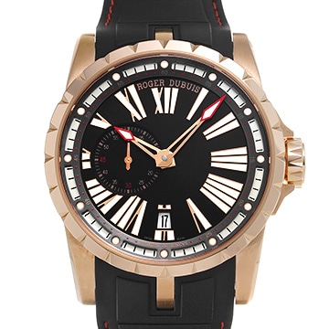 ロジェ デュブイ エクスカリバー 45 オートマティック DBEX0544 ブラック メンズ 時計 【中古】【wristwatch】