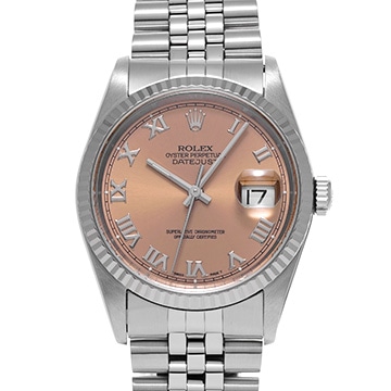 ロレックス デイトジャスト 16234 ピンク メンズ 時計 【中古】【wristwatch】