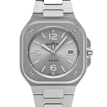 ベル＆ロス BR 05 グレースティール BR05A-GR-ST/SST グレー メンズ 時計 【中古】【wristwatch】