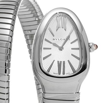 ブルガリ セルペンティ トゥボガス シングルスパイラル SP35S シルバー レディース 時計 【中古】【wristwatch】