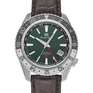 グランドセイコー スポーツコレクション メカニカル ハイビート36000 GMT SBGJ239 グリーン メンズ 時計 【中古】【wristwatch】