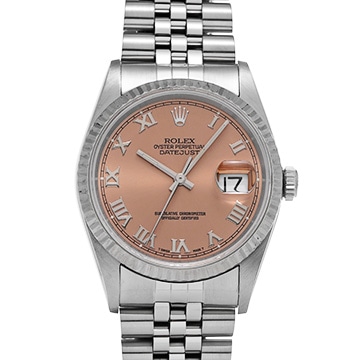 ロレックス デイトジャスト 16234 ピンク メンズ 時計 【中古】【wristwatch】