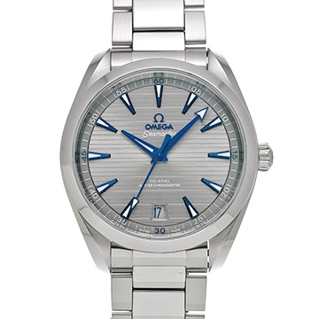 オメガ シーマスター アクアテラ コーアクシャル マスタークロノメーター 220.10.41.21.06.001 グレー メンズ 時計 【中古】【wristwatch】