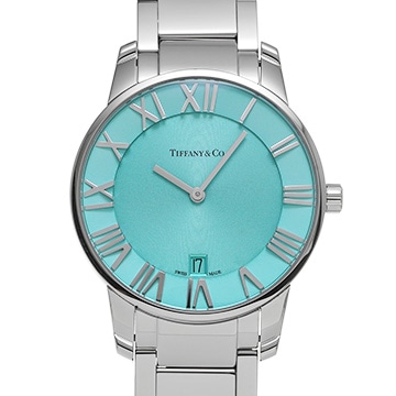 ティファニー アトラス 2ハンド 63452769 ティファニーブルー メンズ 時計 【中古】【wristwatch】