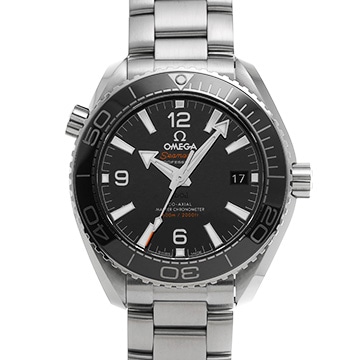 オメガ シーマスター プラネットオーシャン 600 コーアクシャル マスタークロノメーター 215.30.40.20.01.001 ブラック メンズ 時計 【中古】【wristwatch】