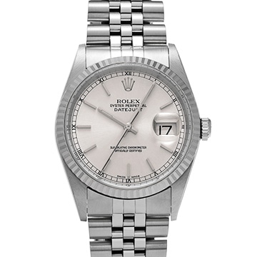 ロレックス デイトジャスト 16234 アイボリー メンズ 時計 【中古】【wristwatch】