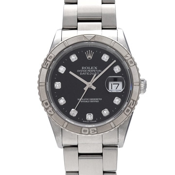 ロレックス デイトジャスト サンダーバード 16264G ブラック/ダイヤモンド メンズ 時計 【中古】【wristwatch】