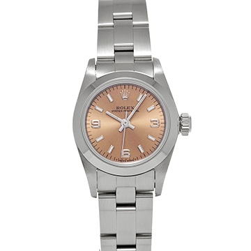 ロレックス オイスターパーペチュアル 67180 ピンク レディース 時計 【中古】【wristwatch】
