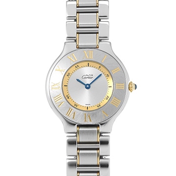 カルティエ マスト 21 ヴァンティアン W10072R6 シルバー メンズ 時計 【中古】【wristwatch】