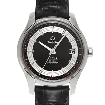 オメガ デ・ヴィル アワービジョン コーアクシャル 431.33.41.21.01.001 ブラック メンズ 時計 【中古】【wristwatch】