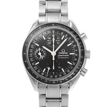 オメガ スピードマスター トリプルカレンダー 3220.50 ブラック メンズ 時計 【中古】【wristwatch】