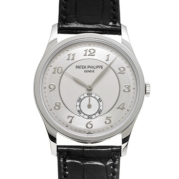 パテック フィリップ カラトラバ 5196P-001 シルバー メンズ 時計 【中古】【wristwatch】