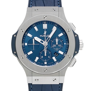 ウブロ ビッグバン スチール ブルー 301.SX.7170.LR ブルー メンズ 時計 【中古】【wristwatch】