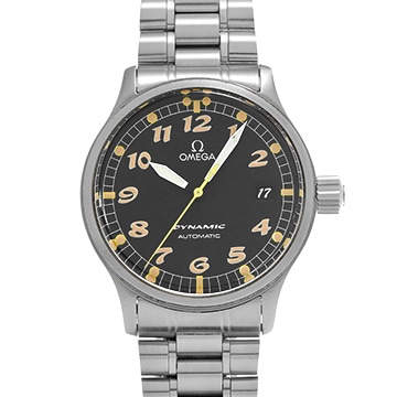 オメガ ダイナミック 5200.50 ブラック メンズ 時計 【中古】【wristwatch】