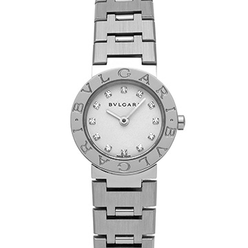 ブルガリ ブルガリブルガリ BB23SS ホワイト/ダイヤモンド レディース 時計 【中古】【wristwatch】