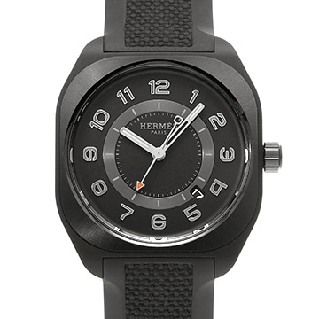 エルメス H08 SP1.742 グレー メンズ 時計 【中古】【wristwatch】