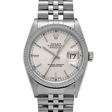 ロレックス デイトジャスト 16234 シルバー メンズ 時計 【中古】【wristwatch】