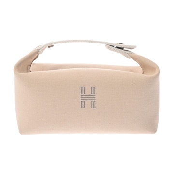 エルメス ブリッド ア ブラック PM ベージュ コットン/ポリアミド レディース バッグ 【未使用】【bag】