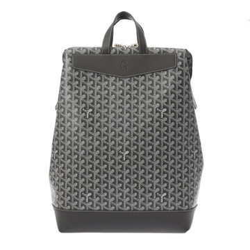 美品Goyard バックパック ブラック/グレー Goyard Black Saint Leger Backpack – Savonches