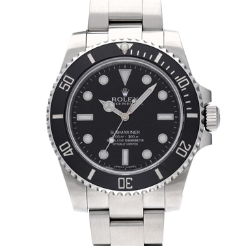 ロレックス サブマリーナ 114060 ブラック メンズ 時計 【中古】【wristwatch】