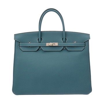 エルメス バーキン 40 ニューブルージーン トゴ ユニセックス バッグ 【中古】【bag】