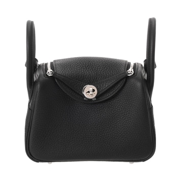 エルメス リンディ ミニ 2 ブラック トリヨンクレマンス レディース バッグ 【新品】【bag】