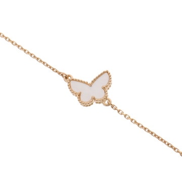 ヴァン クリーフ&アーペル スウィート パピヨン ブレスレット ゴールド K18イエローゴールド YG レディース ジュエリー 【中古】【jewelry】