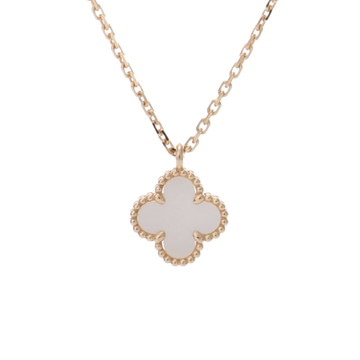 ヴァン クリーフ&アーペル スウィートアルハンブラ ネックレス ゴールド VCARF69100 K18イエローゴールド YG レディース ジュエリー 【中古】【jewelry】