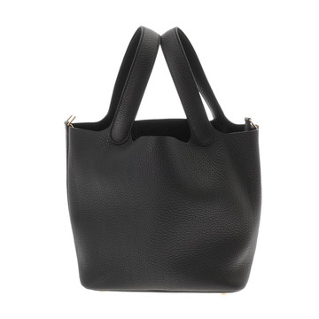 エルメス ピコタン ロック MM ブラック トリヨンクレマンス レディース バッグ 【未使用】【bag】