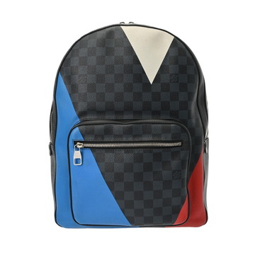 ルイ ヴィトン ダミエコバルト ジョッシュ アメリカズカップ2017 ネイビー N41612 ダミエキャンバス メンズ バッグ 【中古】【bag】