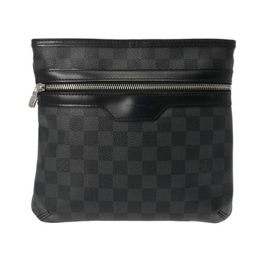 ルイ ヴィトン ダミエグラフィット トマス ブラック N58028 ダミエキャンバス メンズ バッグ 【中古】【bag】