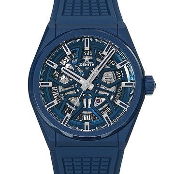 ゼニス デファイ クラシック ブルーセラミック 49.9003.670/51.R793 スケルトン メンズ 時計 【中古】【wristwatch】