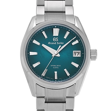 グランドセイコー エボリューション9コレクション スプリングドライブ 5デイズ SLGA025 エメラルドグリーン メンズ 時計 【中古】【wristwatch】