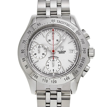 チューダー / チュードル クロノチック 79380 ホワイト メンズ 時計 【中古】【wristwatch】