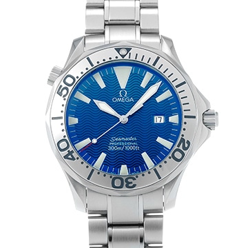 オメガ シーマスター プロフェッショナル 300 2265.80 ブルー メンズ 時計 【中古】【wristwatch】