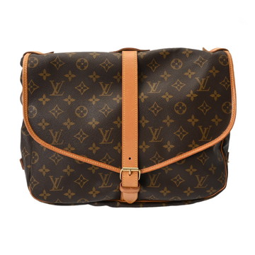 ルイ ヴィトン モノグラム ソミュール 35 ブラウン M42254 モノグラムキャンバス ユニセックス バッグ 【中古】【bag】