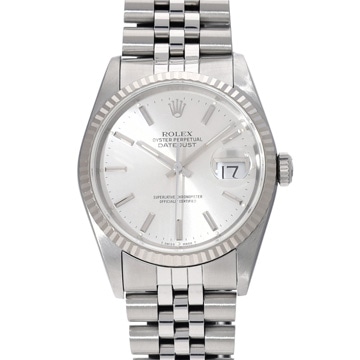 ロレックス デイトジャスト 16234 シルバー メンズ 時計 【中古】【wristwatch】
