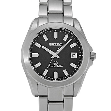 グランドセイコー クォーツ SBGF021 ブラック メンズ 時計 【中古】【wristwatch】