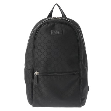 グッチ バックパック  ブラック 449181 001998 GGナイロン メンズ バッグ 【中古】【bag】