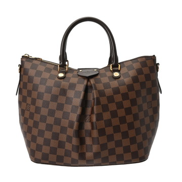 ルイ ヴィトン ダミエ シエナ MM 2WAY ブラウン N41546 ダミエキャンバス レディース バッグ 【中古】【bag】