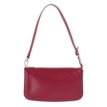 ルイ ヴィトン エピ ポシェットアクセソワール フューシャ M40777 レザー レディース 【中古】【bag】