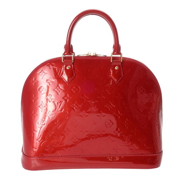 ルイ ヴィトン モノグラムヴェルニ アルマ MM ポムダムール M90025 ヴェルニ レディース バッグ 【中古】【bag】