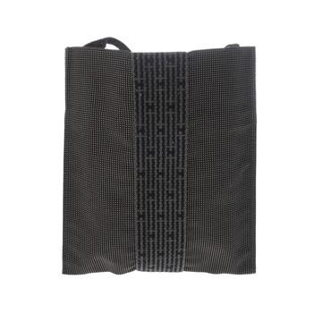 エルメス エールライン ポシェット グレー キャンバス ユニセックス バッグ 【中古】【bag】