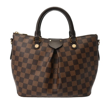 ルイ ヴィトン ダミエ シエナ PM 2WAY エベヌ N41545 ダミエキャンバス レディース バッグ 【中古】【bag】