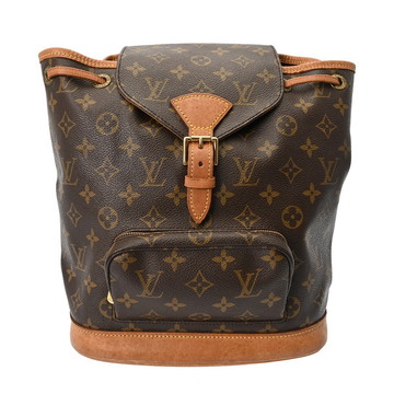 ルイ ヴィトン モノグラム モンスリ MM ブラウン M51136 モノグラムキャンバス レディース バッグ 【中古】【bag】