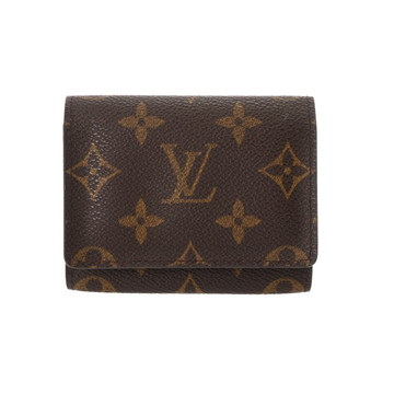 ルイ ヴィトン  モノグラム アンヴェロップ カルト ドゥ ヴィジット ブラウン M62920 モノグラムキャンバス ユニセックス 【中古】【other】