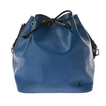 ルイ ヴィトン エピ プチノエ トレドブルー/ノワール M40880 エピレザー レディース バッグ 【中古】【bag】